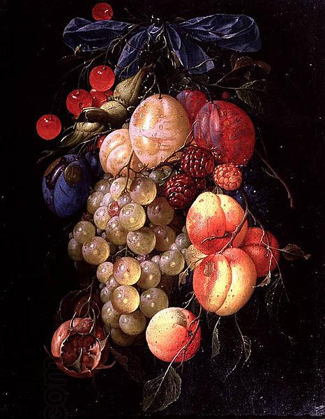 Cornelis de Heem A Garland of Fruit China oil painting art